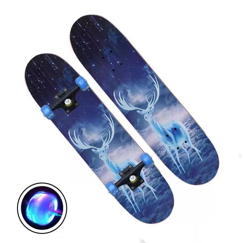 80x20PVC flash wheel - Star deer